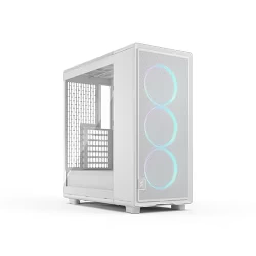 Fractal Design Epoch RGB ATX Mid Tower White Tempered Glass Side Panel image