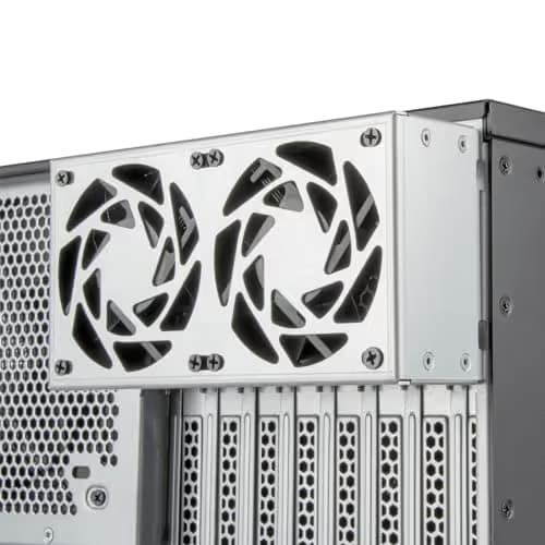 Silverstone RM52 ATX Full Tower Black with USB 3.2 Gen 2 Type-C and USB 3.2 Gen 1 Type-A image