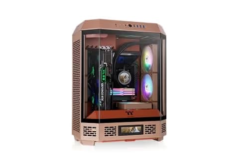 Thermaltake The Tower 600 ATX Mid Tower Red Tempered Glass Side Panel, USB 3.2 Gen 2 Type-C, USB 3.2 Gen 1 Type-A main image