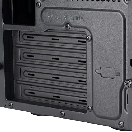 Silverstone FARA 313 Micro ATX Mid Tower Black with USB 3.2 Gen 2 Type-C and USB 3.2 Gen 1 Type-A image