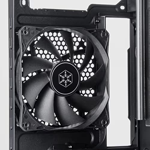 Silverstone FARA 313 Micro ATX Mid Tower Black with USB 3.2 Gen 2 Type-C and USB 3.2 Gen 1 Type-A image