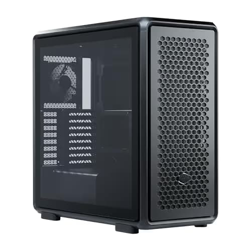 Cooler Master MasterFrame 600 ATX Mid Tower Black with Tempered Glass Side Panel and USB 3.2 Gen 2x2 Type-C USB 3.2 Gen 1 Type-A main image