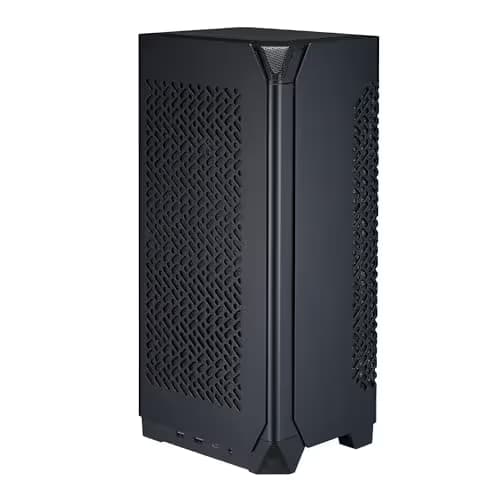 Cooler Master NCORE 100 AIR Mini-ITX Tower Black with Mesh Side Panel and Front USB 3.2 Gen 2x2 Type-C, USB 3.2 Gen 1 Type-A main image