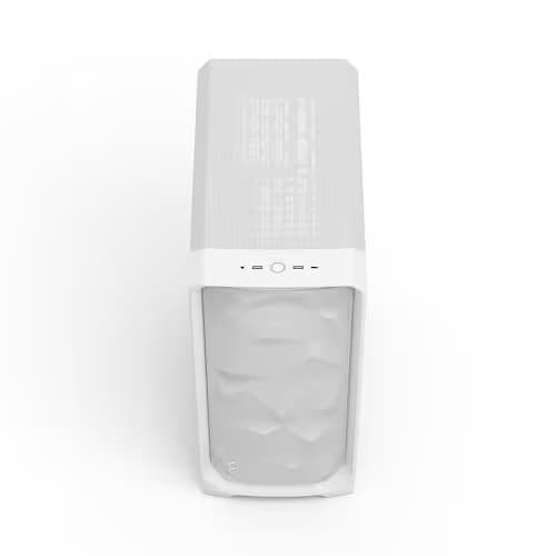 Fractal Design Meshify 3 ATX Mid Tower White with Tempered Glass Side Panel and USB 3.2 Gen 2x2 Type-C USB 3.2 Gen 1 Type-A image