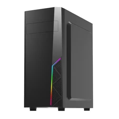 Zalman T8 ATX Mid Tower Black with USB 3.2 Gen 1 Type-A USB 2.0 Type-A image