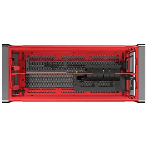 Antec Performance 1 M Mini-ITX Desktop Green / Black with Mesh Side Panel and USB 3.2 Gen 2 Type-C image