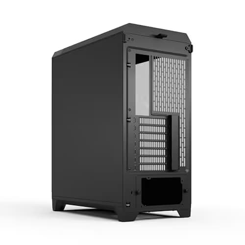 Fractal Design Meshify 3 ATX Mid Tower Black Tinted Tempered Glass Side Panel with USB 3.2 Gen 2x2 Type-C and USB 3.2 Gen 1 Type-A image