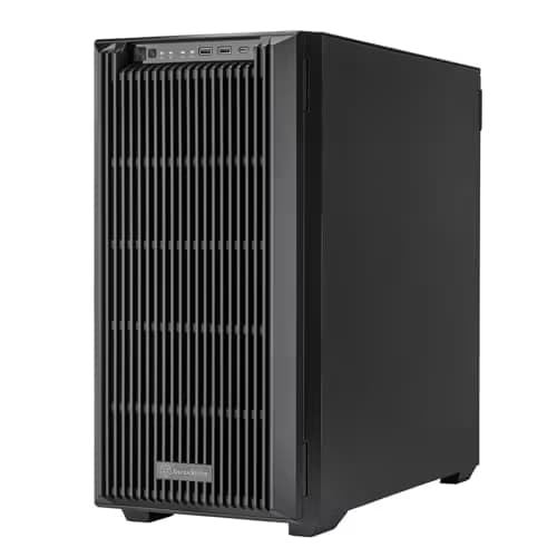 Silverstone CS383 ATX Full Tower Black with Front Panel USB 3.2 Gen 2 Type-C and USB 3.2 Gen 1 Type-A image