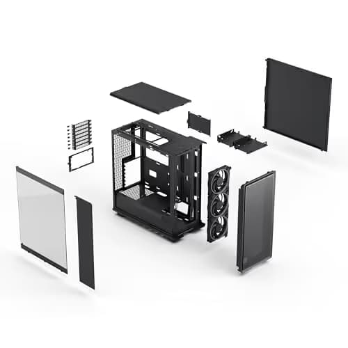 Fractal Design Epoch RGB ATX Mid Tower Black Tinted Tempered Glass image