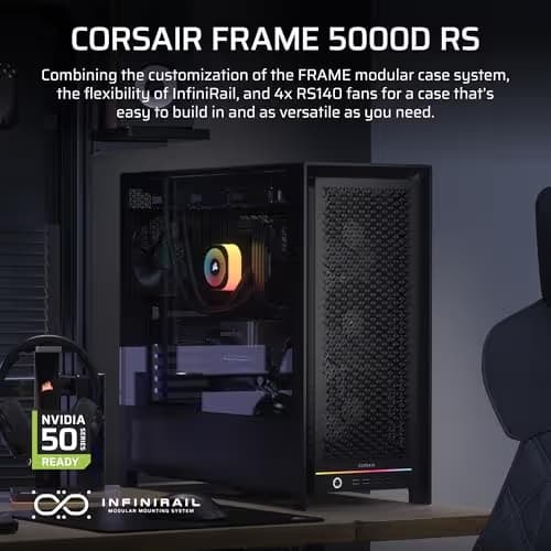 Corsair FRAME 5000D RS High-Airflow Mid-Tower PC Case image