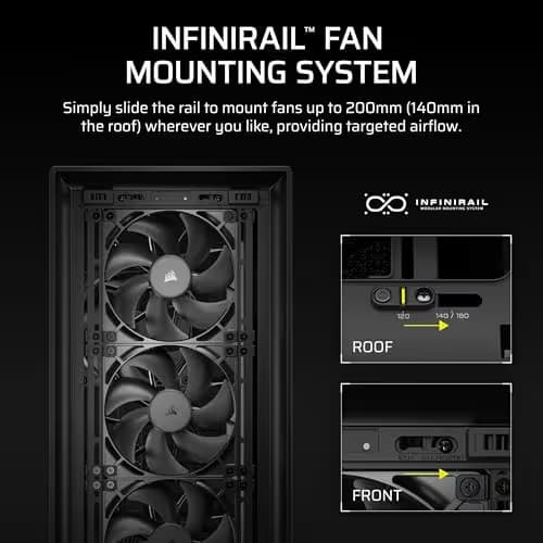 Corsair FRAME 5000D RS High-Airflow Mid-Tower PC Case image