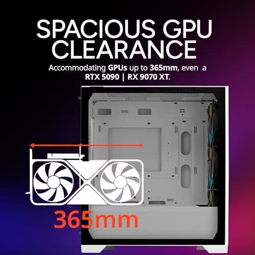 Cooler Master Elite 302 Micro ATX Mini Tower White / Black with Tempered Glass Side Panel and USB 3.2 Gen 1 Type-C, USB 3.2 Gen 1 Type-A image