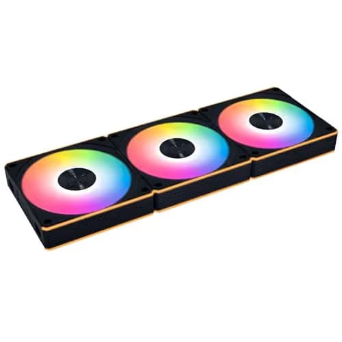 Lian Li UNI FAN CL Wireless 120mm Black PWM Addressable RGB 72.3 CFM 3-Pack main image