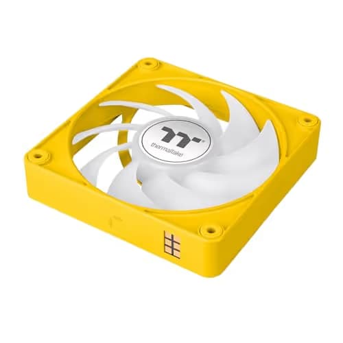 Thermaltake CT140 EX 140mm Yellow ARGB Sync PWM 90.3 CFM 3-Pack image
