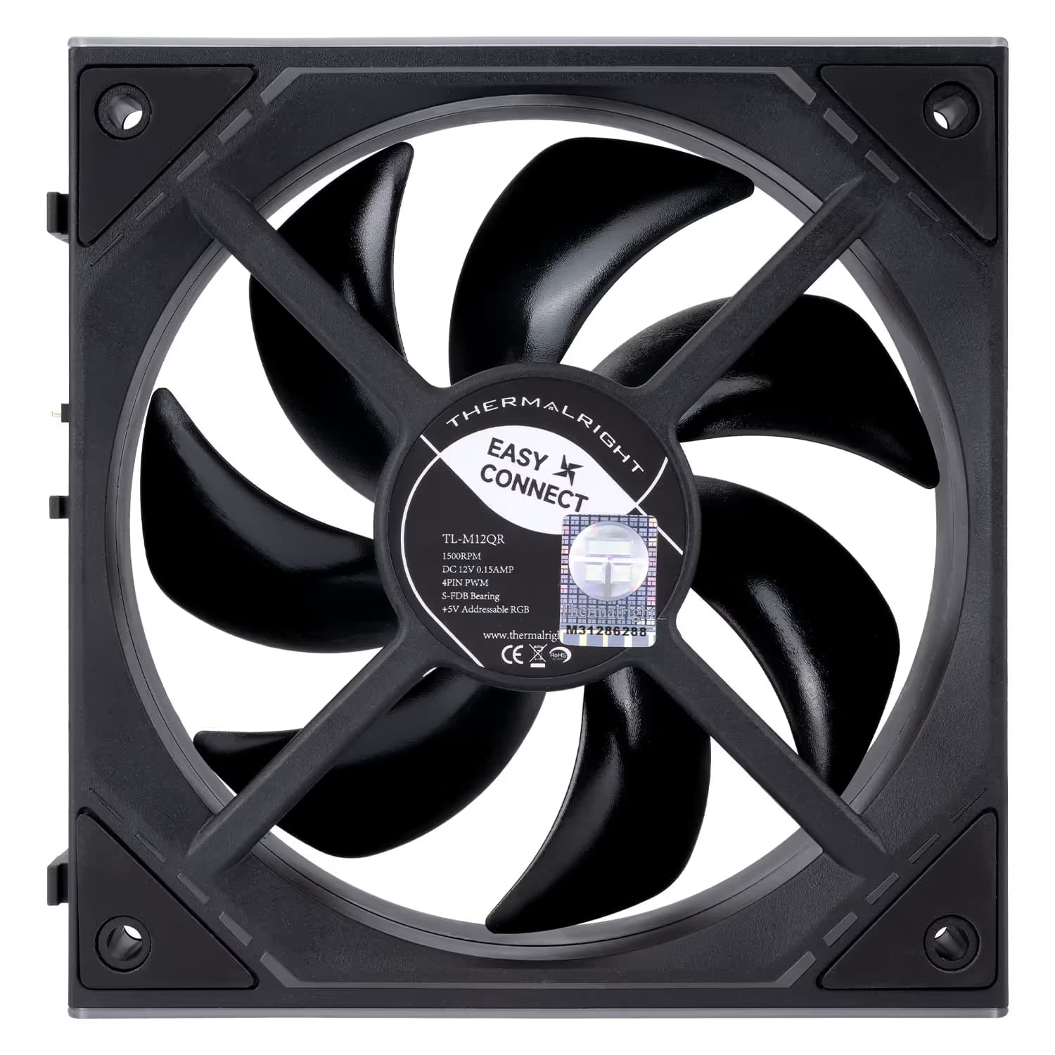 Thermalright TL-M12QR X3 120mm Black PWM ARGB 3-Pack image