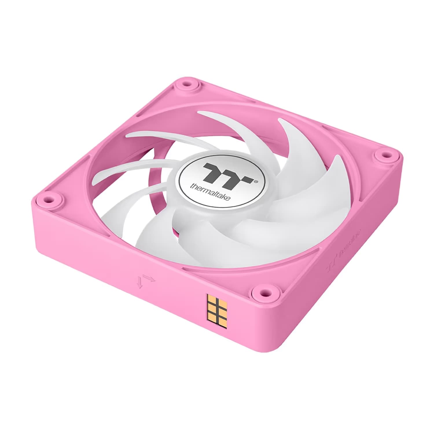 Thermaltake CT120 EX Reverse 120mm Pink ARGB PWM Reverse Sync 65.82 CFM 3-Pack image
