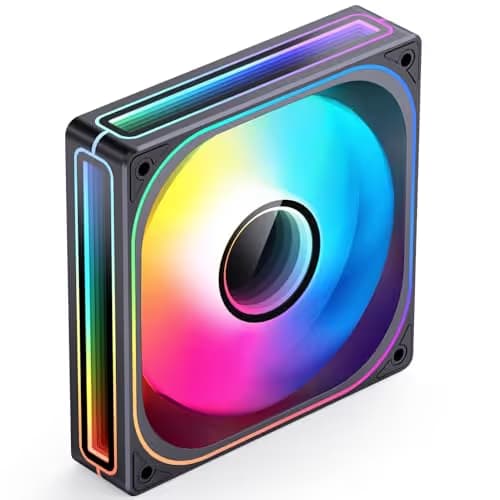 Jonsbo ZB-120BR 120mm Black PWM Addressable RGB 65.26 CFM 1-Pack image