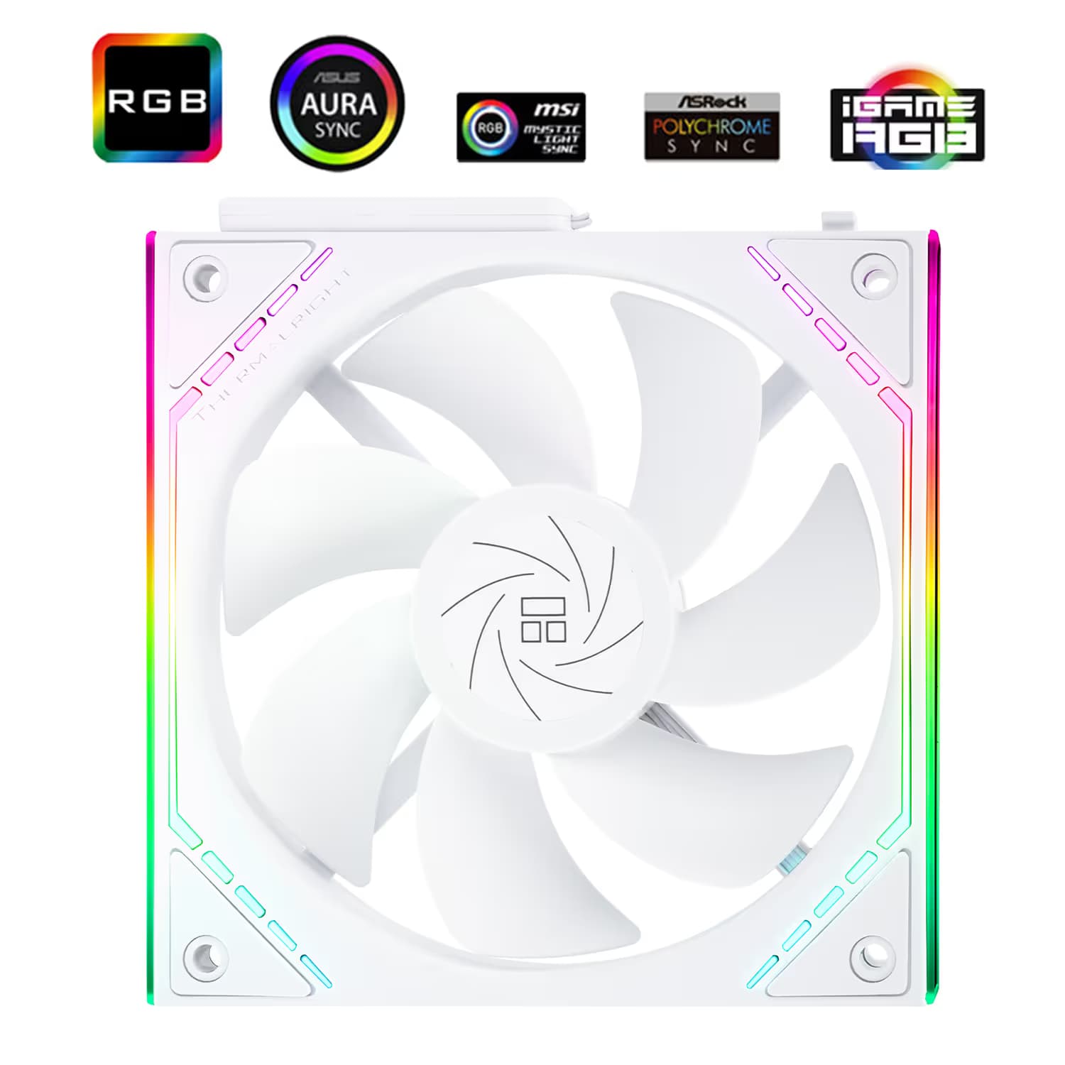 Thermalright TL-M12QRW X3 120mm White ARGB PWM Pack of 3 image