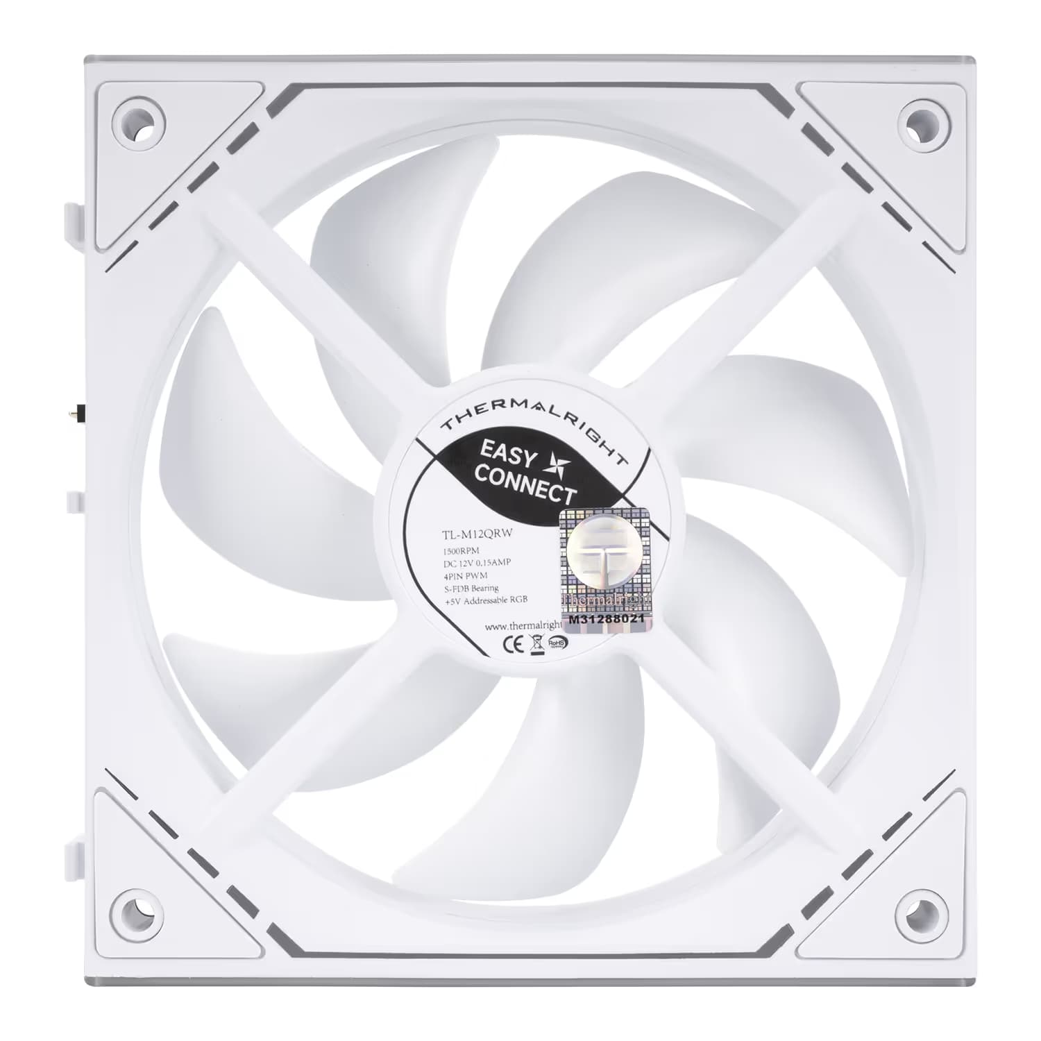 Thermalright TL-M12QRW X3 120mm White ARGB PWM Pack of 3 image