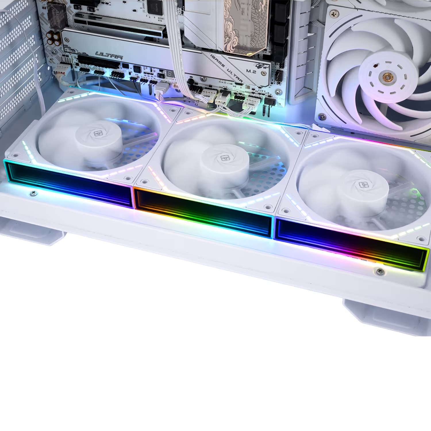 Thermalright TL-M12QRW X3 120mm White ARGB PWM Pack of 3 image