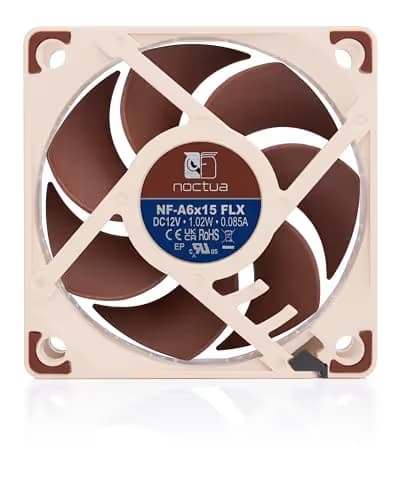 Noctua NF-A6x15 60mm Brown FLX PWM 13.77 CFM image