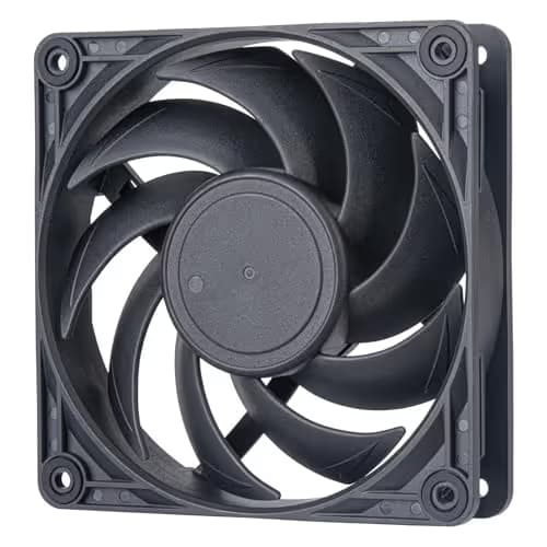Silverstone VISTA 120mm Black PWM 66 CFM 1-Pack main image