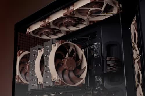 Noctua NF-A12x25 G2 120mm Brown PWM image