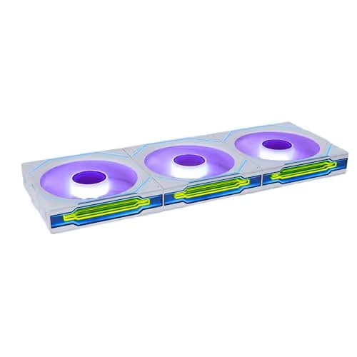 Lian Li UNI FAN SL-INF 120mm White Wireless ARGB PWM 3-Pack image
