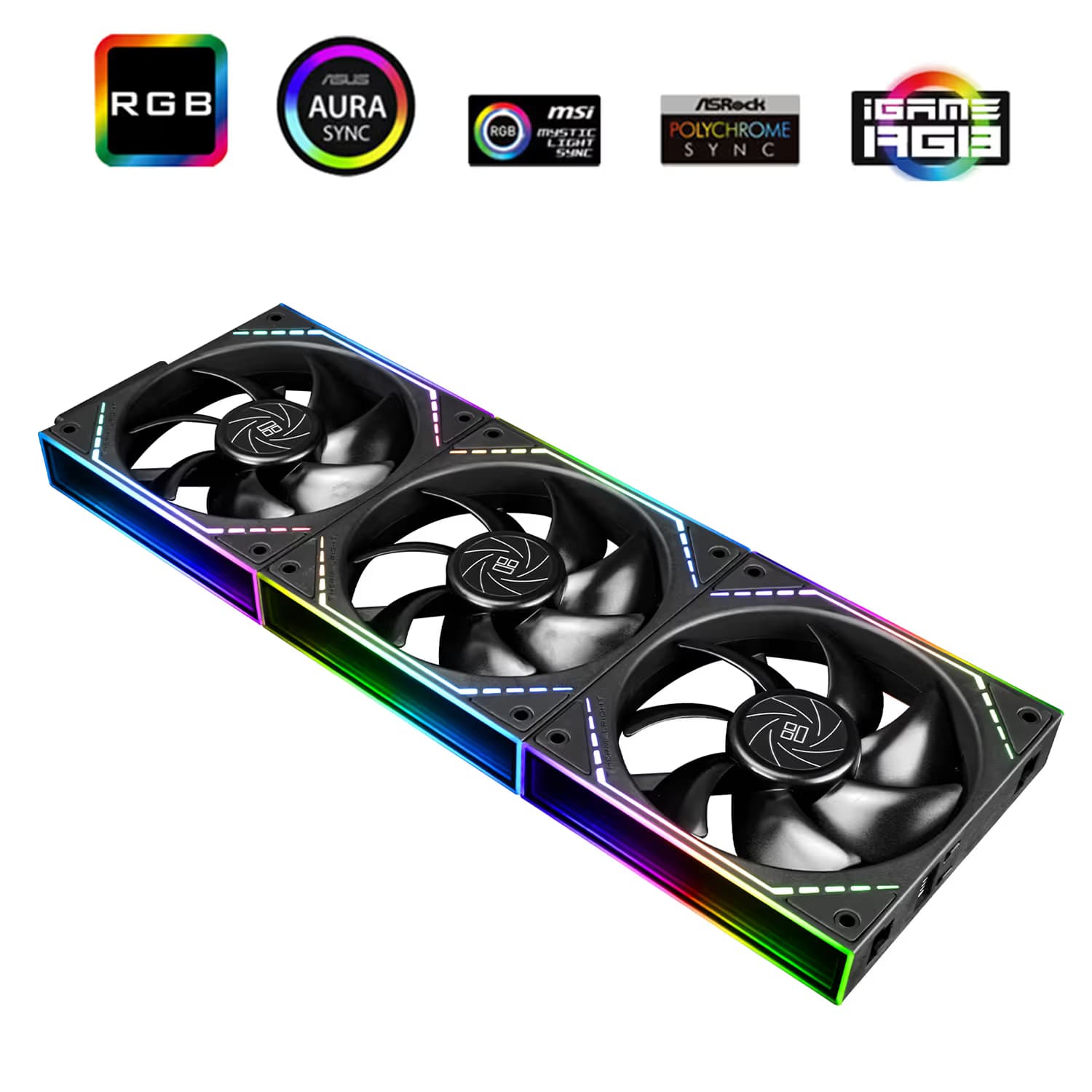 Thermalright TL-M12Q X3 120mm Black PWM ARGB 3-Pack image
