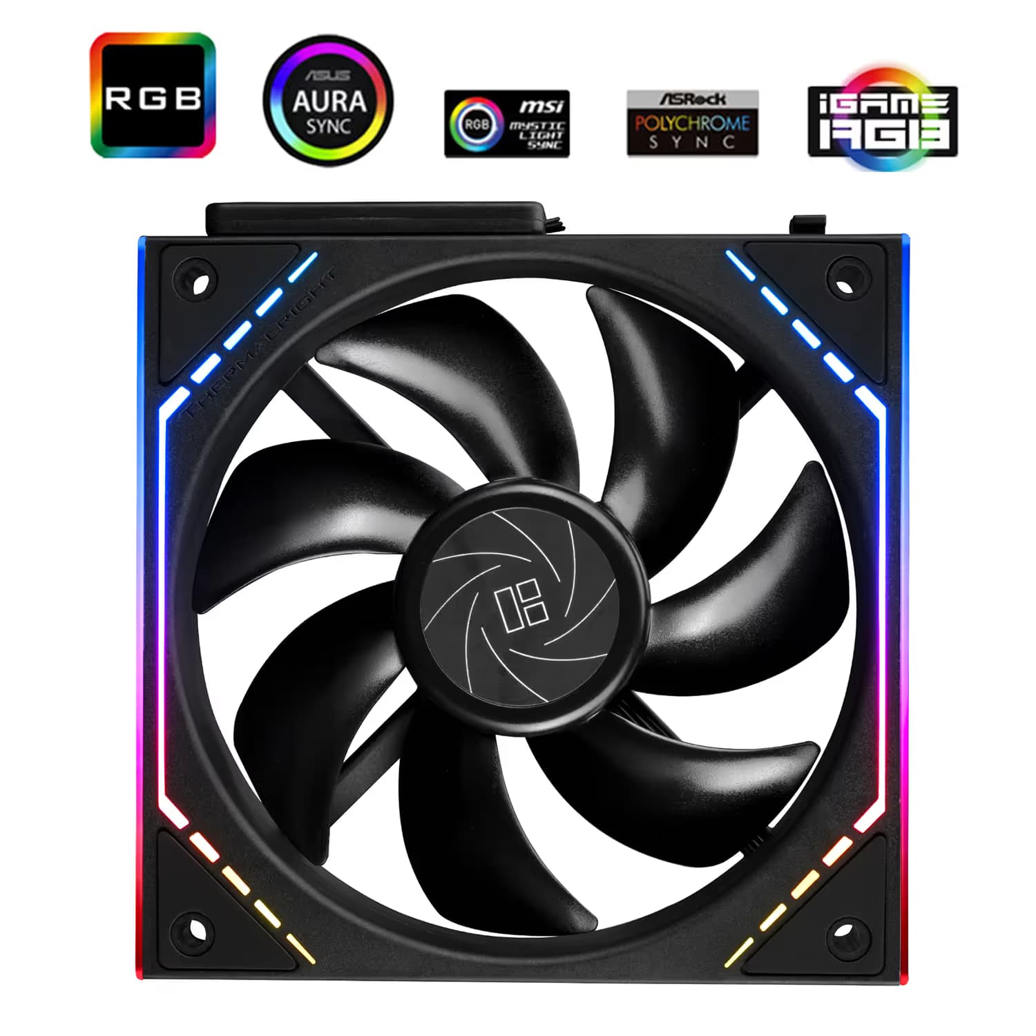 Thermalright TL-M12Q X3 120mm Black PWM ARGB 3-Pack image