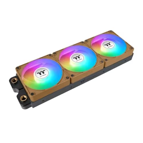 Thermaltake CT120 EX 120mm Brown ARGB Sync PWM 68 CFM 3-Pack image