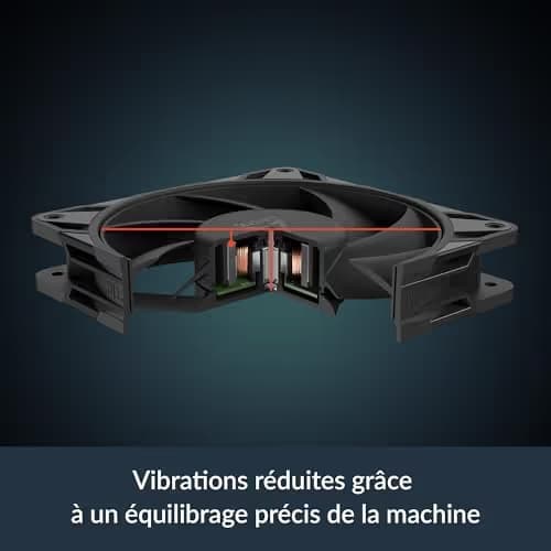 ARCTIC P12 Pro 120mm Black PWM 77 CFM 5-Pack image