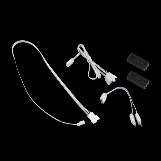 iBuypower GEN 9 Deluxe 120mm White Addressable RGB PWM 3-Pack image