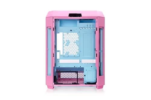 Thermaltake The Tower 600 ATX Mid Tower Pink with Tempered Glass Side Panel and USB 3.2 Gen 2 Type-C, USB 3.2 Gen 1 Type-A image