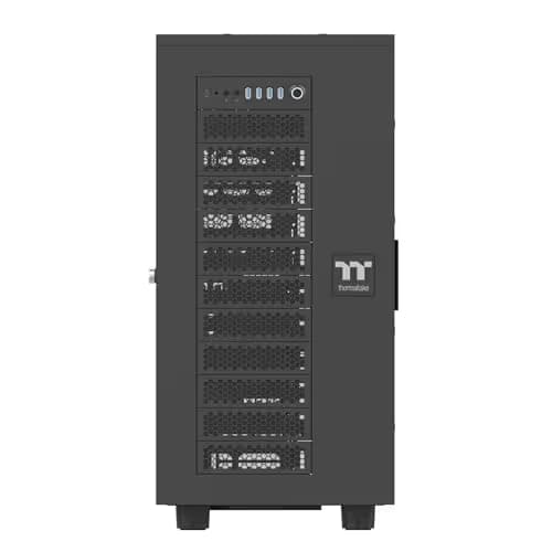 Thermaltake AX700 ATX Full Tower Black with Mesh Side Panel and USB 3.2 Gen 2 Type-C, USB 3.2 Gen 1 Type-A image