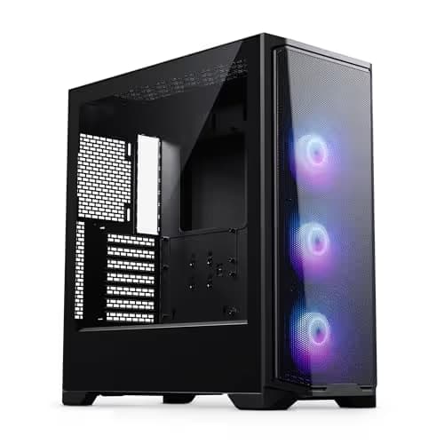Phanteks Eclipse G370A ATX Mid Tower Black with Tempered Glass Side Panel and USB 3.2 Gen 1 Type-C / USB 3.2 Gen 1 Type-A main image