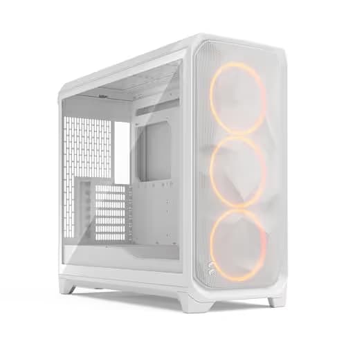 Fractal Design Meshify 3 XL RGB ATX Full Tower White Tempered Glass main image