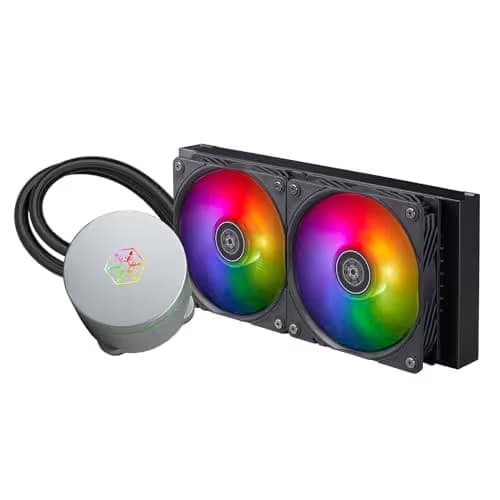 Silverstone IceMyst 240 75.74 CFM Water 240mm Silver / Black image