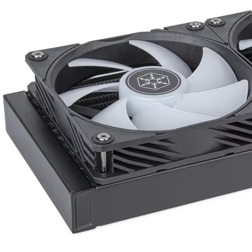 Silverstone IceMyst 240 75.74 CFM Water 240mm Silver / Black image