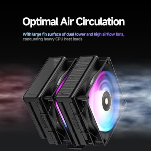 Ocypus Delta A62 ARGB Air 156mm 73 CFM Black image