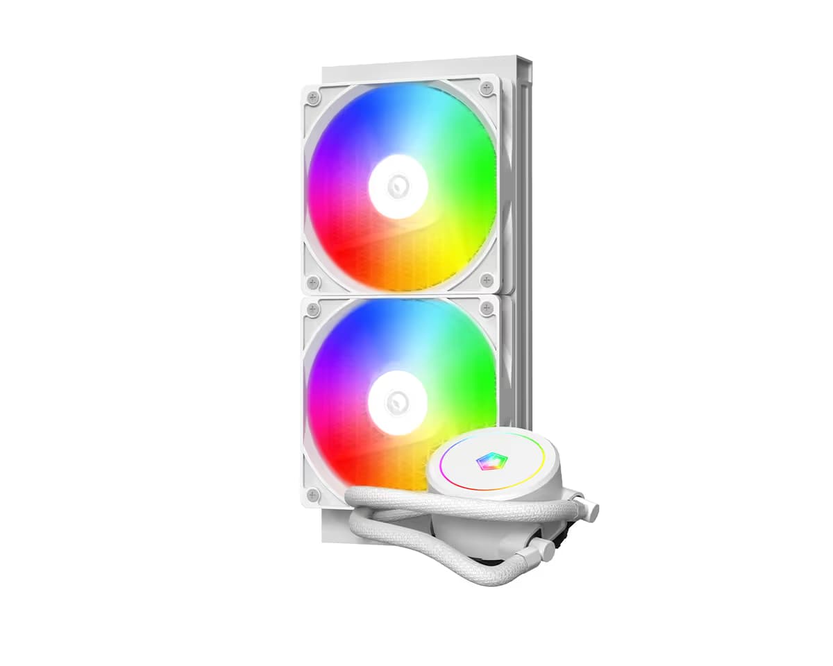 ID-COOLING FX240 ARGB Water ARGB White image