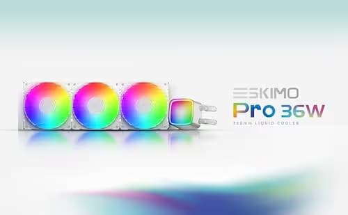 Geometric Future Eskimo Pro 36 Water 360mm 80.81 CFM White image