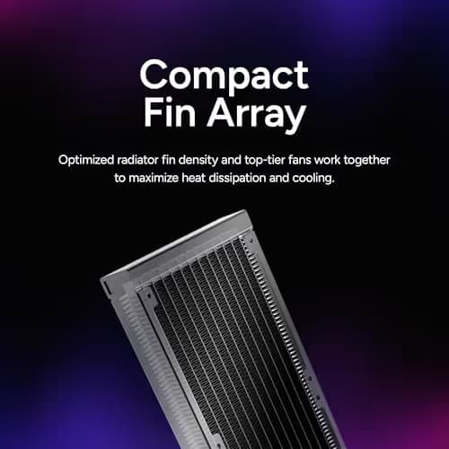 Cooler Master Elite 84.2 CFM Water 360mm Black image