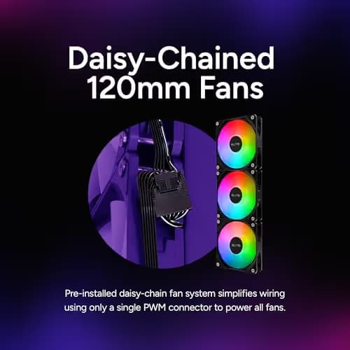Cooler Master Elite 84.2 CFM Water 360mm Black image