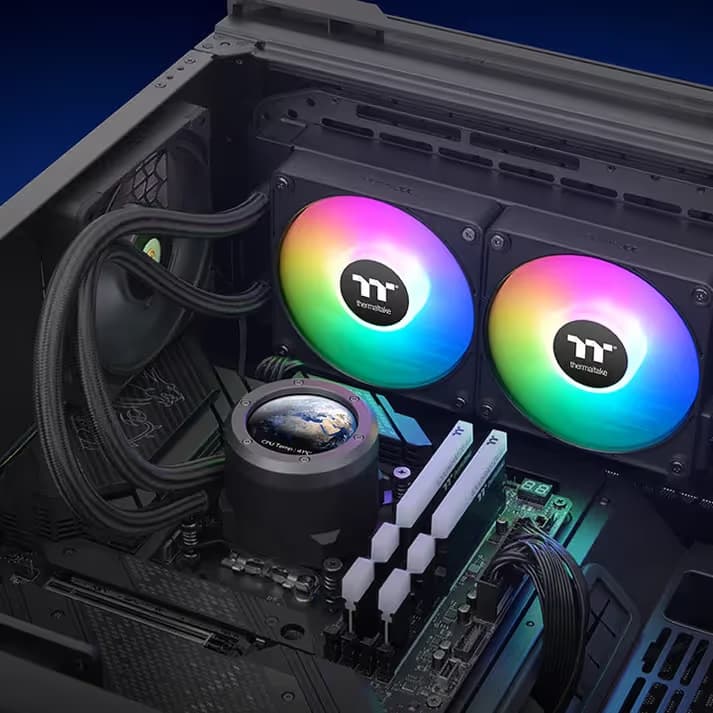 Thermaltake TH280 V2 Ultra EX Water 280mm ARGB Sync 90.3 CFM Black image