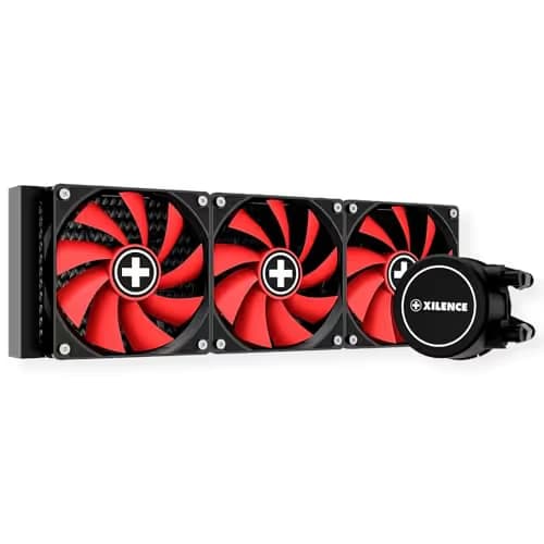 Xilence LQ360 Water 70 CFM 360mm Red / Black image