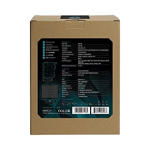 Iceberg Thermal IceSLEET X6 76 CFM Air 159mm Teal / Silver image