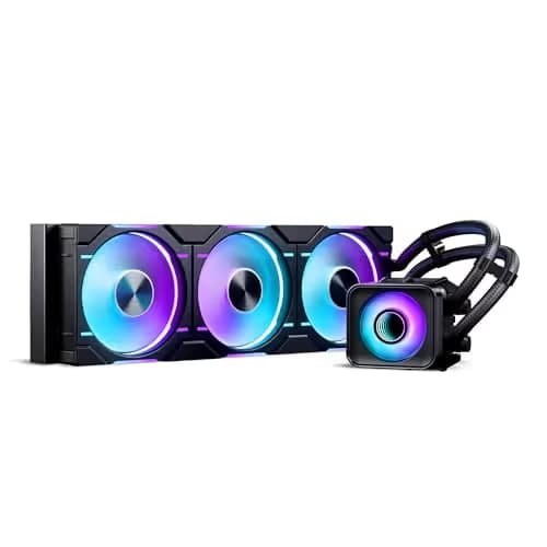 Phanteks Glacier One D30 X2 72.72 CFM Water 360mm Black image
