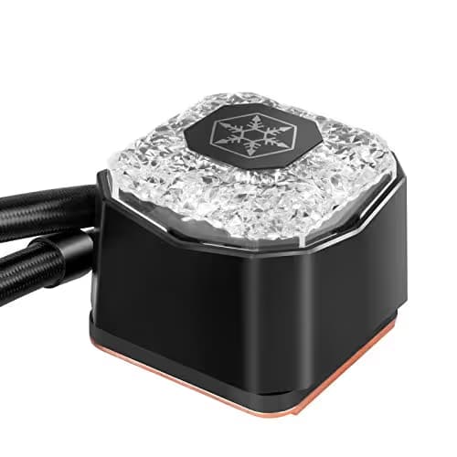 Silverstone IceGem Water 280mm 99.2 CFM Black image
