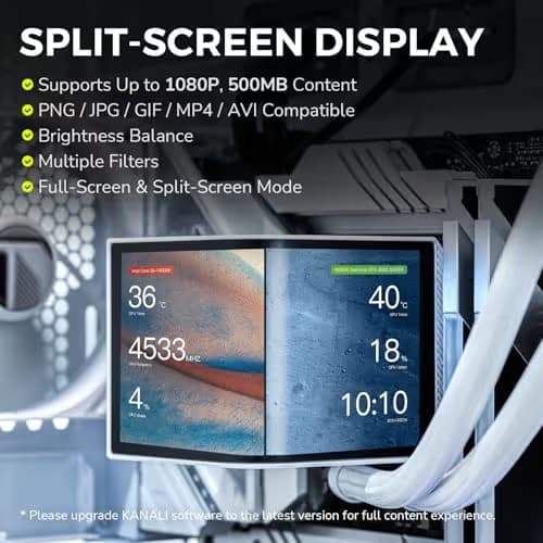 TRYX PANORAMA ARGB (2025) AIO 360mm White image